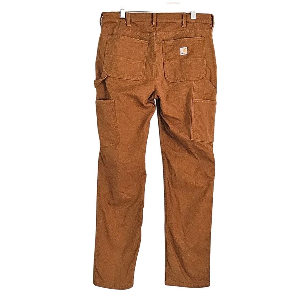 Carhartt Women's Essential Ashland Cargo Pant Brown Sz 10 Reg EUC - Picture 4 of 12